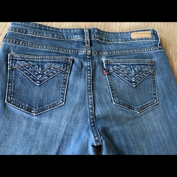 Vintage Levi’s 545 Low Boot Cut Size 10 Bell Bottom - Picture 9 of 12